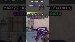 👀 M4A1-S Black Lotus - All Floats