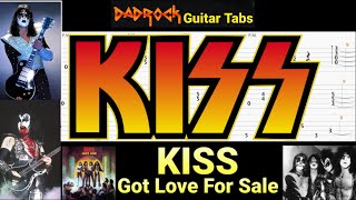 Got Love For Sale - KISS - Guitar + Bass TABS Lesson