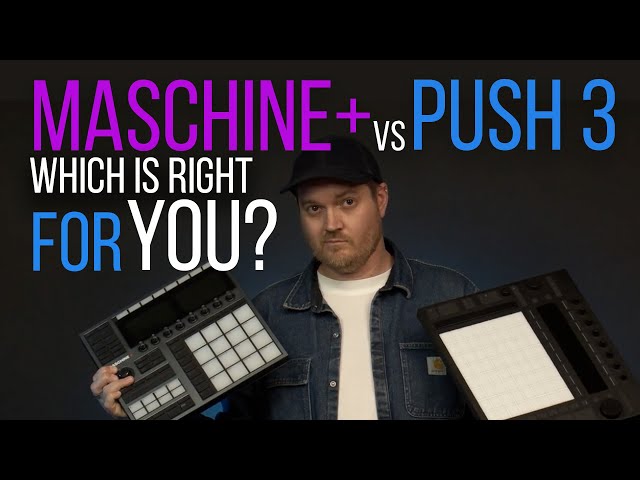 Vídeo relacionado con Musiin Soporte de aluminio para controlador de tambor portátil compatible con NI Maschine Plus MK3/Ableton Push 3 (negro)