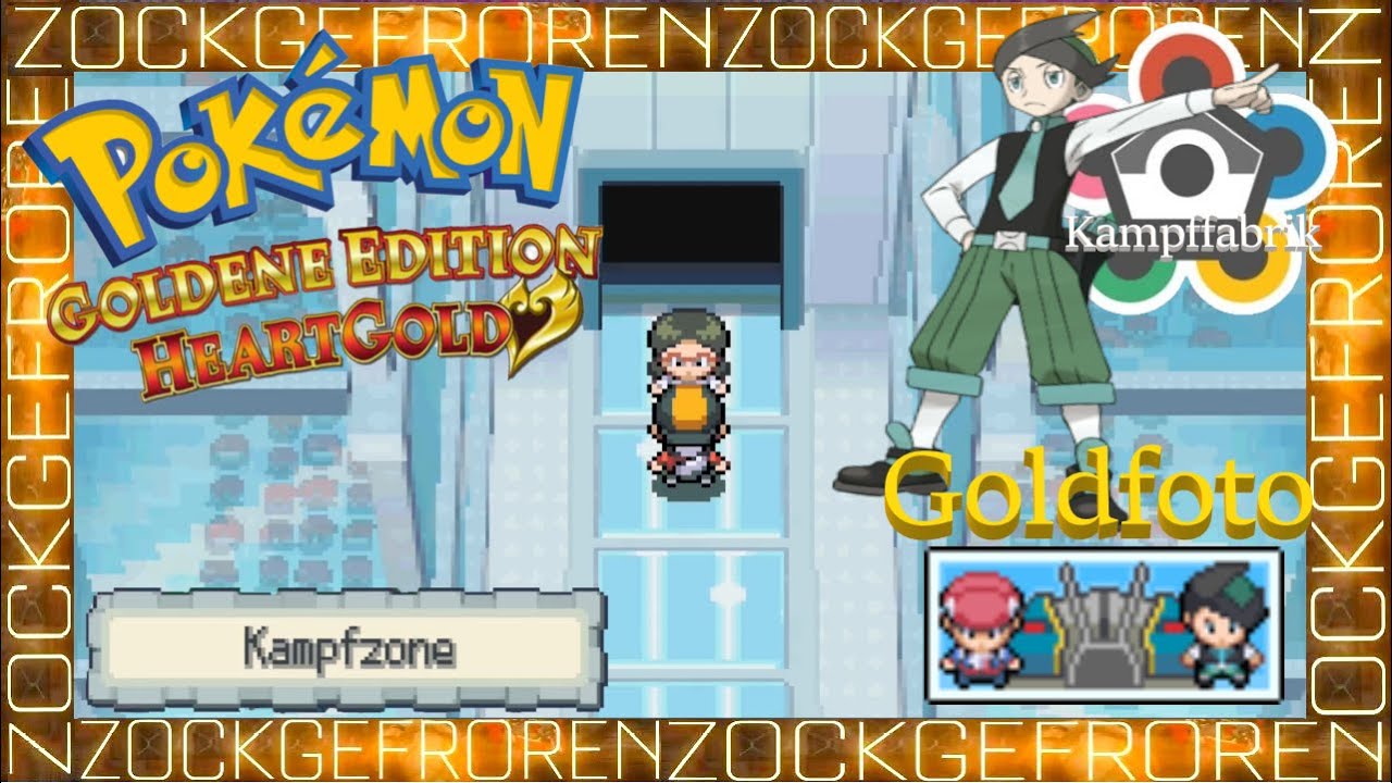 KAMPFZONE 4. Generation | Kampffabrik GOLDFOTO | KAMPFKORYPHÄE Distmar! | 🧡 Pokemon Heartgold 🧡