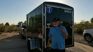Back at Tadpole Smitty's Garage 6-month review of his 6x10 TrailerPlus cargo trailer