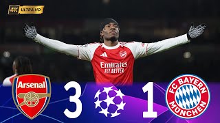 Arsenal vs Bayern Munich Extended Highlights & Goals - Champions League Highlights 2025-26