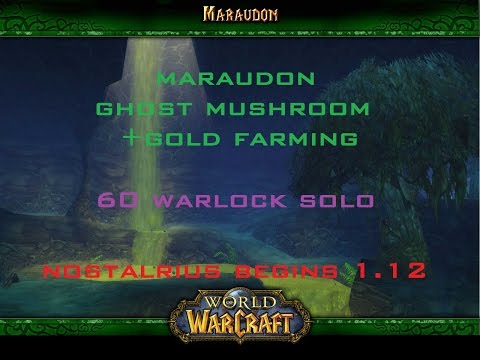 Warlock guide: Farming Maraudon for Ghost Mushroom + Gold (Vanilla)