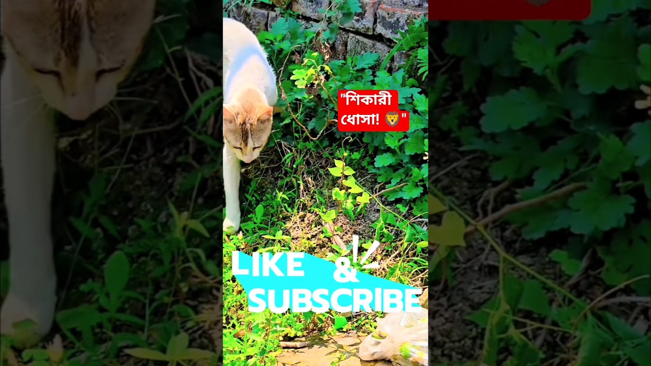 ধোসার নতুন শিকার! 🐍🐾 #Shorts #Dhosa #cat