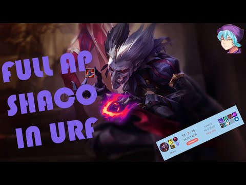 FULL AP SHACO IN URF | THE ONE SHOT DISAPPEARING TRICKSTER