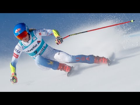 Mikaela Shiffrin Takes 3rd Place Again | St. Moritz Super G #2 2021