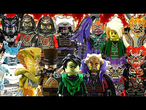 LEGO NINJAGO THE MOVIE 2012 - 2019