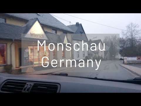 Monschau Germany Drive With Me Monschau Deutschland