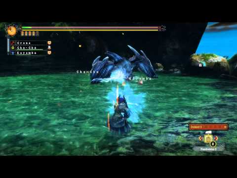 MH3U G Rank Nargacuga Solo 3:14 (Heroics lbg) HD