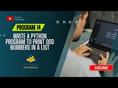 Python Program To Print Odd Numbers In A List Python Program 14