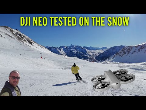 Will DJI NEO Keep Up with Your Skiing?
