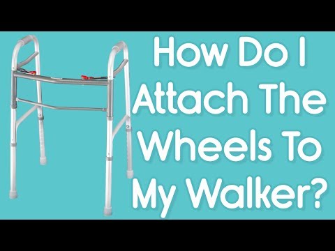 How Do I Attach the Wheels to My Walker? - Replacing Walker Legs
