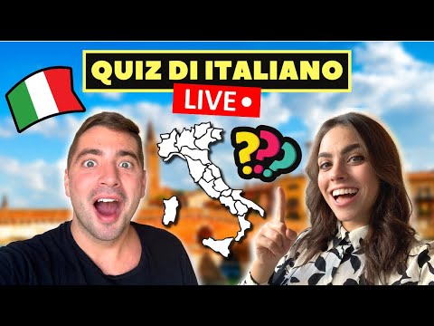 QUIZ DI ITALIANO IN DIRETTA! Gioca con noi!