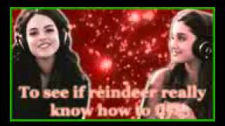 Elizabeth Gillies and Ariana Grande    Chestnuts Roasting on an Open Fire)    Lyrics Video   YouTube