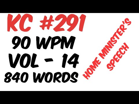 Transcription - 291 || 90 wpm || 840 words || Vol - 14 || Kailash Chandra magazine ||