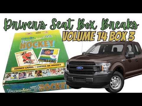 Driver's Seat Box Breaks Volume 14 Box 3 - 1992 O-Pee-Chee Premier Hockey