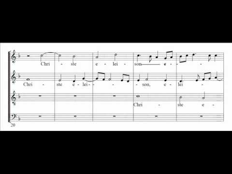 Palestrina - Missa brevis - Kyrie