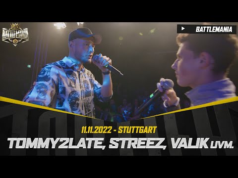 TopTier Takeover Stuttgart: 11.11.22 - Battlemania feat. Tommy 2Late, Streez, Valik, Streng Member..