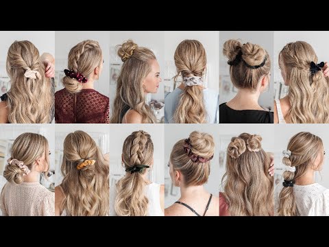 12 готини прически със скрънчита