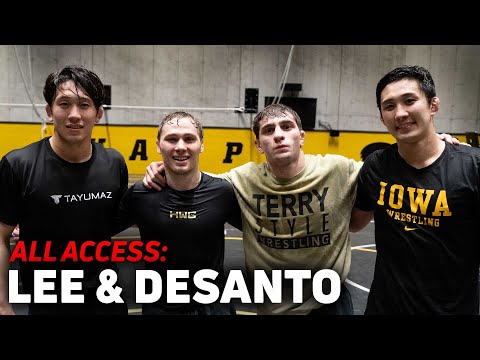 All Access: Spencer Lee And Austin Desanto Train With Japanese Olympians Takuto and Keisuke Otoguro