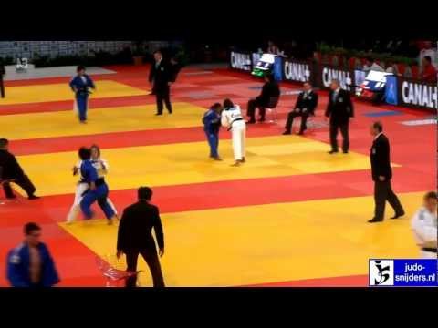 Judo 2012 Grand Slam Paris: Monteiro (POR) - Tumen-Od (MGL) [-57kg]