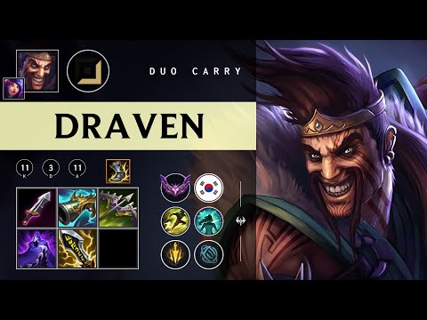 Draven ADC vs Swain - KR Master Patch 26.01