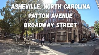 🌞 Asheville, North Carolina | Walking Tour | Patton Ave & Broadway St 🌿🚶‍♂️