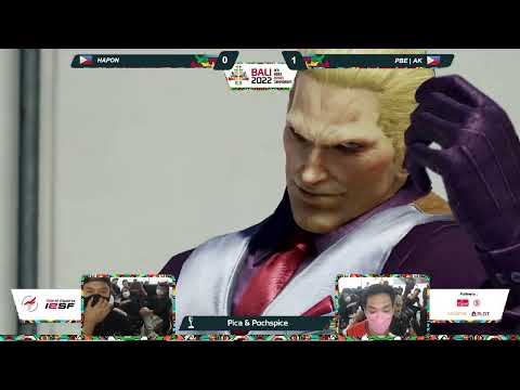 IESF Tekken 7 Philippines Qualifier 2022 - Top 8 Losers Finals - Hapon VS PBE | AK
