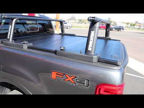 Ford Ranger Truck Bed Rack: Yakima OutPost HD & Retrax Truck Bed Cover