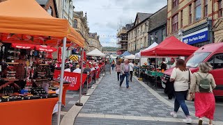 Walking Tour In Pontypridd [4K HDR]