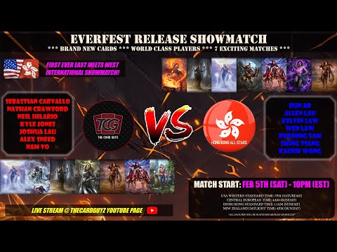 Everfest Blitz Show Match! | Hong Kong All-Stars vs The Card Guyz