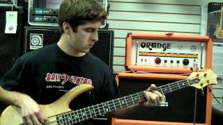 Video thumbnail for Bass Central Demonstration of Ken Smith BSR 4GN & Orange AD200B + Orange SP410 Cabinet by BassCentral96