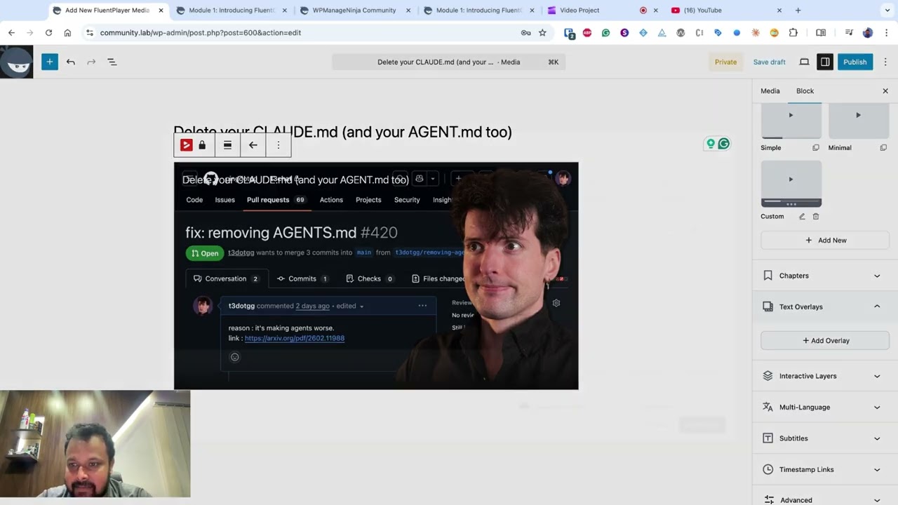 FluentPLayer Into