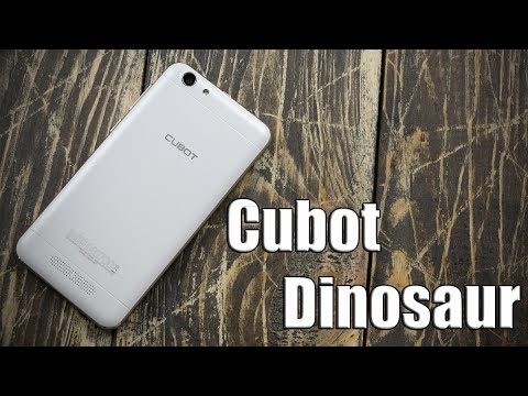 Обзор Cubot Dinosaur (3/16Gb, LTE, golden)