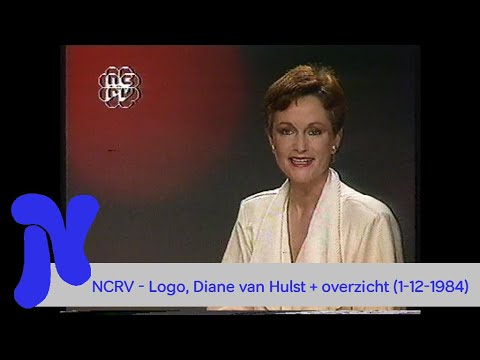 NCRV - Logo, Diane van Hulst en programmaoverzicht (1-12-1984)