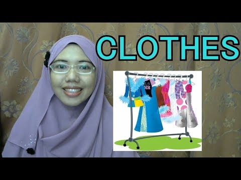 [LEARN MALAY] 159-CLOTHES