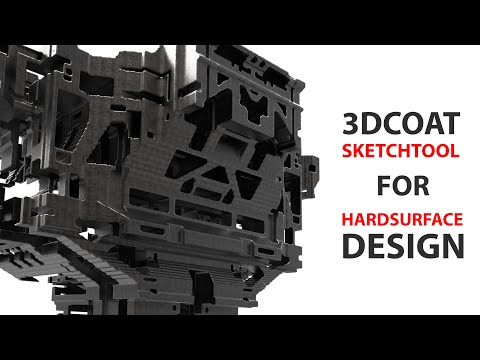 Photo - 3D Coat Sketch Tool for Hardsurface Design | Desain industri - 3DCoat