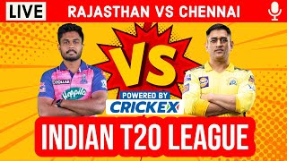 LIVE: RR vs CSK, 68th Match | 1st Innings Last 10 Overs | Live Scores & Hindi Commentary | IPL 2022