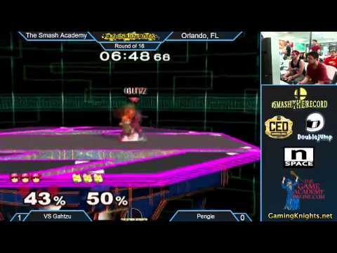 The Smash Academy 2 - Gahtzu vs Pengie - top 16 bracket - SSBM