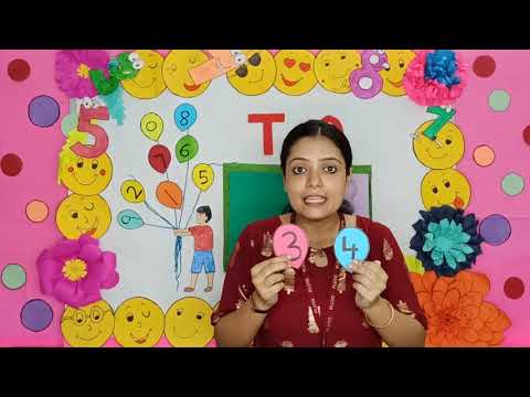 Let Us Learn How to Write & Count Numbers - Number '34' !!!