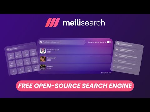 Meilisearch: Free Open Source AI Powered Search Engine