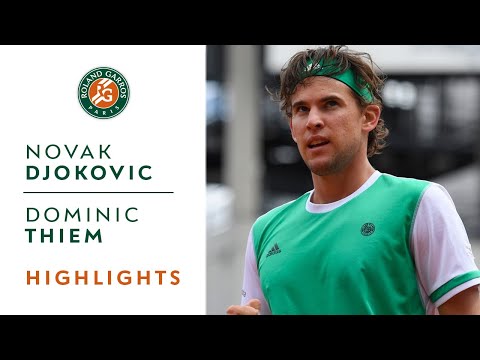 Novak Djokovic v Dominic Thiem Highlights - Men's Quarterfinals 2017 | Roland-Garros
