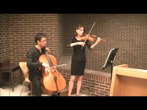 Música para cada momento de una misa de funeral. DÚO: VIOLÍN - VIOLONCHELO