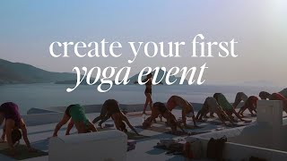 How to Make Money as a Yoga Teacher: COMMUNITY EVENTS 🫂