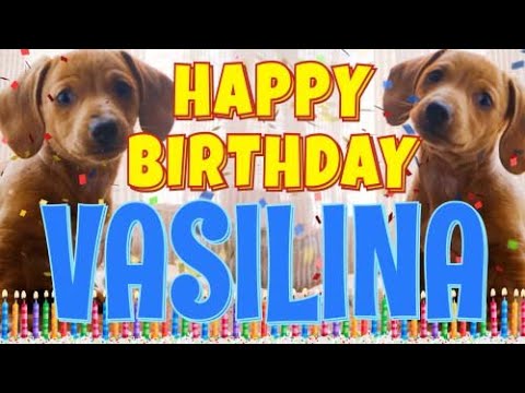 Happy Birthday Vasilina! ( Funny Talking Dogs ) What Is Free On My Birthday