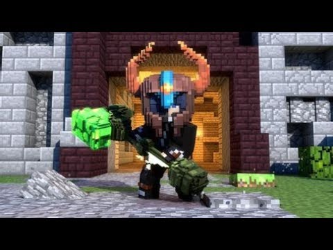 SlicifyGamingHD - Minecraft Hypixel Warlords | A first look | Mage - Pyromancer showcase