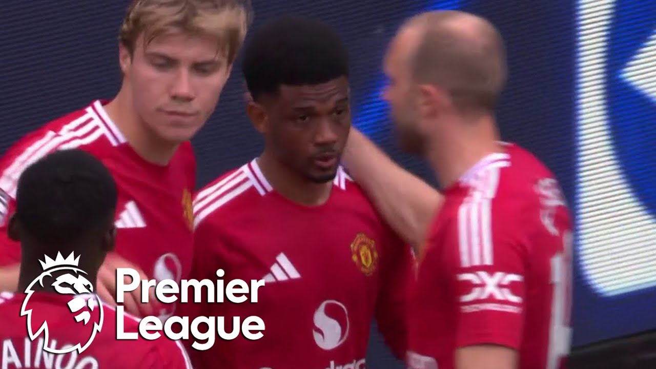 Bruno Fernandes sets up Amad Diallo, who gives Manchester United lead | Premier League | NBC Sports