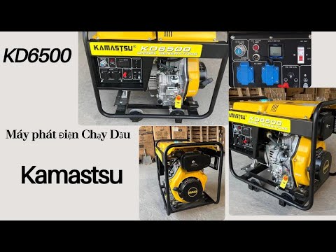 Máy Phát Điện 5Kw Chạy Dầu Kamastsu KD6500