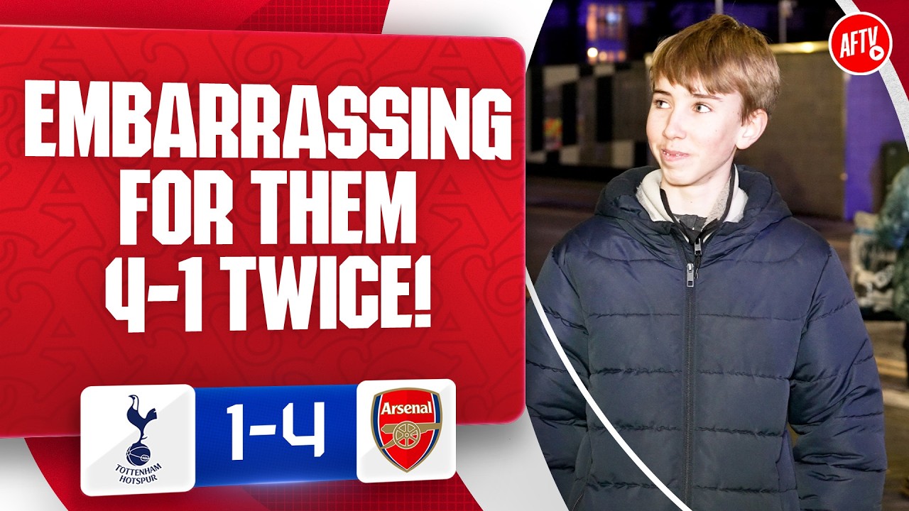 It's Embarrassing For Them 4-1 Twice! (Will) | Tottenham 1-4 Arsenal