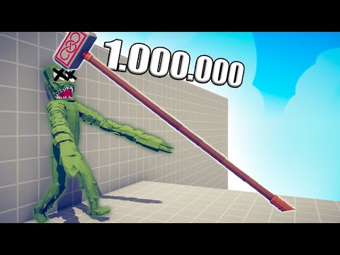 1.000.000 DAMAGE HAMMER 1 vs 1 TOURNAMENT - TABS | Totally Accurate Battle Simulator 2023